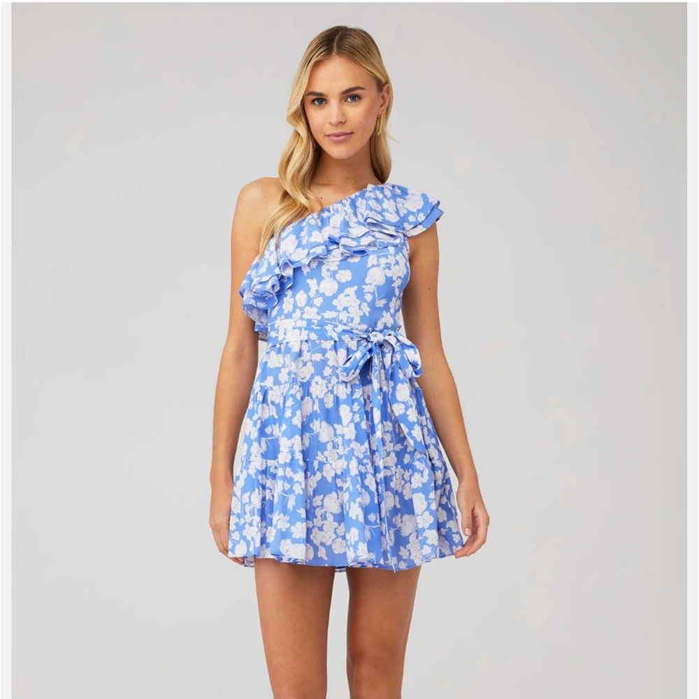 Yumi Kim Leah Blue floral dress